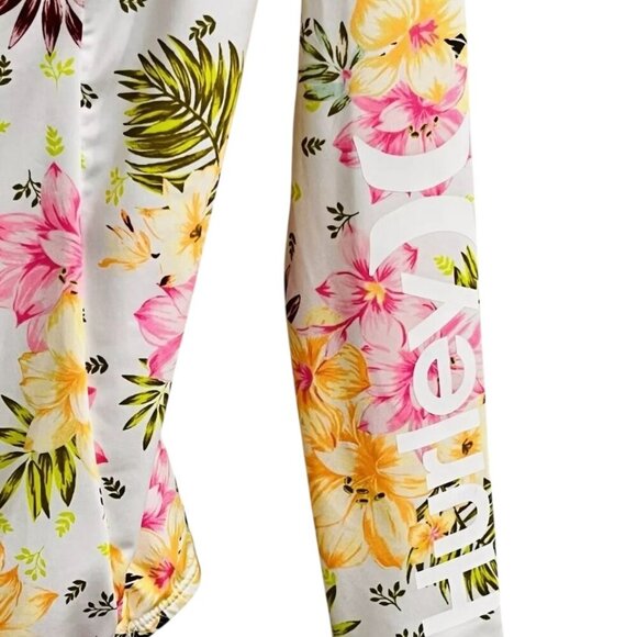 NEW Hurley White Floral Long Sleeve Back Zip Surf Suit Women’s Size XL NWT - Picture 12 of 14